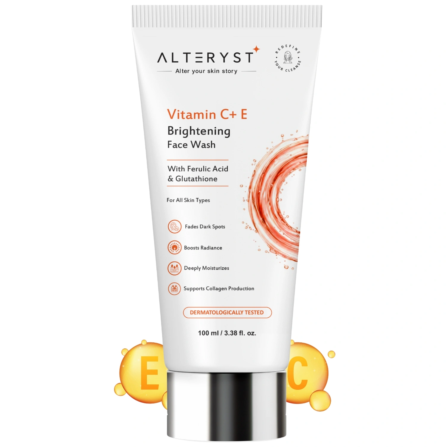 Alteryst Vitamin C + E Face Wash 100 ML - image 1