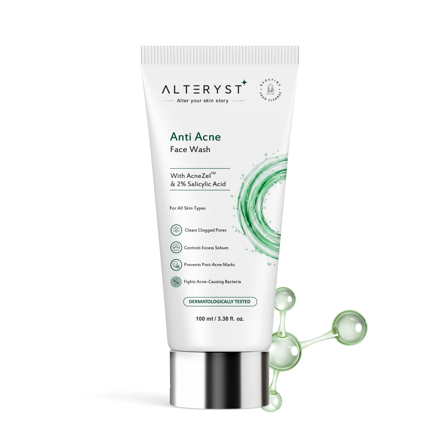 Alteryst Anti Acne Gel Face Wash 100 ML - image 1