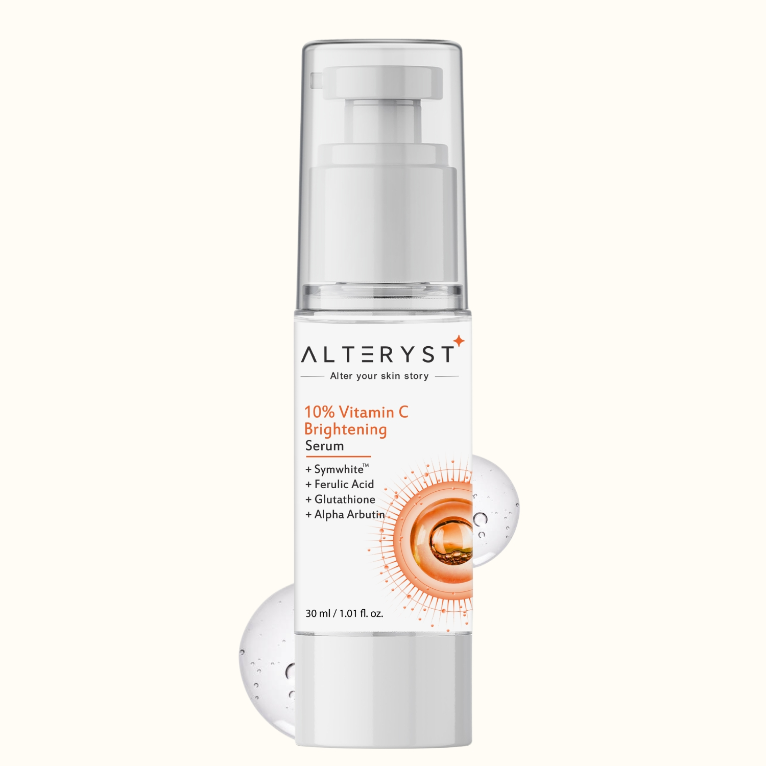 Alteryst 10% Vitamin C Brightening Face Serum - image 1